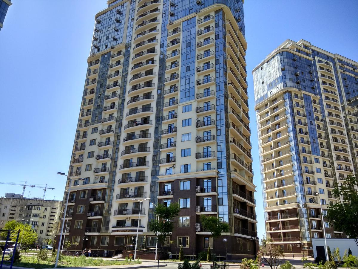 Аркадия Студия С Балконом Частичный Вид Моря Первая Линия От Моря Odessa Exterior foto